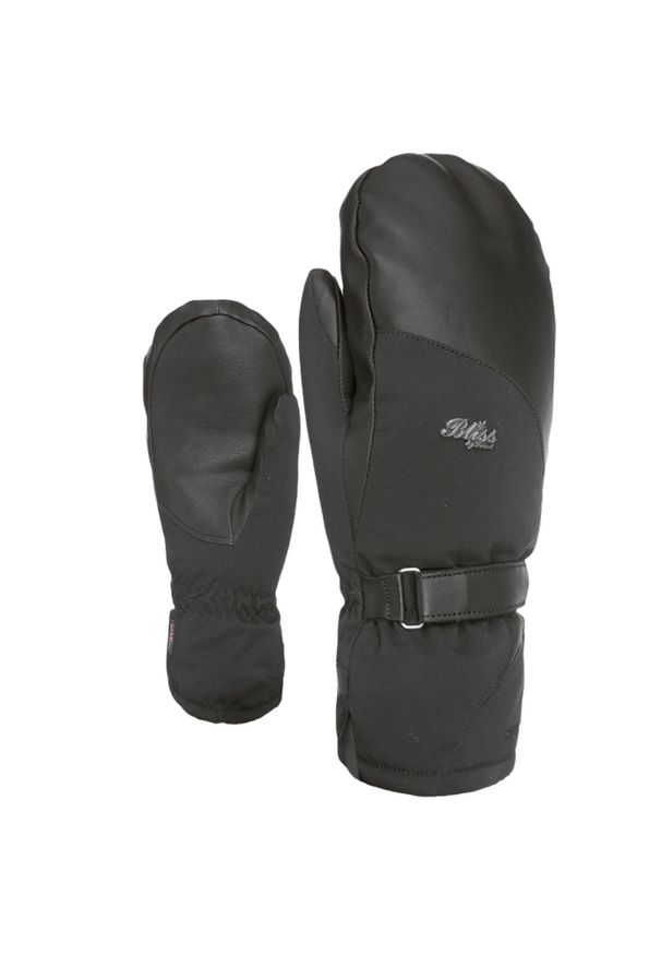 Rękawice narciarskie damskie Level Bliss Crystal Mitt Gore-Tex. Kolor: czarny. Materiał: jedwab, poliester. Technologia: Gore-Tex. Sezon: zima. Sport: narciarstwo