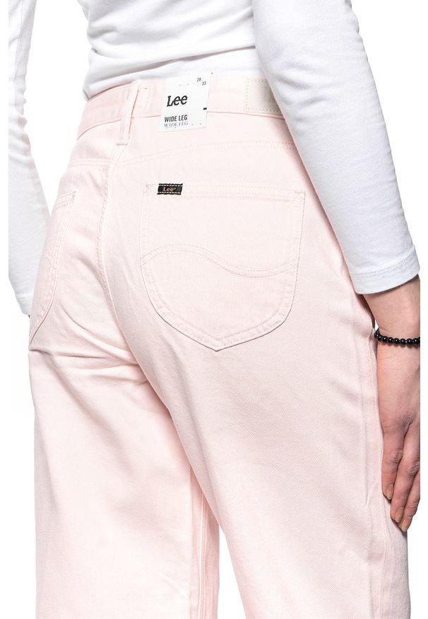 Lee - LEE WIDE LEG DAMSKIE SPODNIE JEANSOWE L30SKGNA 112106630