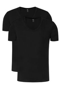 G-Star RAW - G-Star Raw Komplet t-shirtów Base D07207-124 Czarny Slim Fit. Kolor: czarny. Materiał: bawełna #1