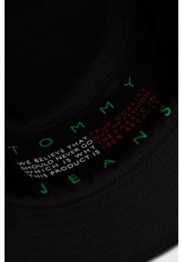Tommy Jeans - Kapelusz dwustronny. Kolor: czarny. Materiał: bawełna #4
