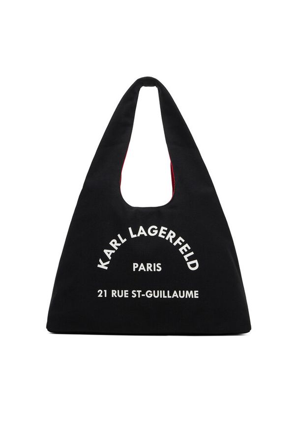 Karl Lagerfeld - Torebka KARL LAGERFELD. Kolor: czarny