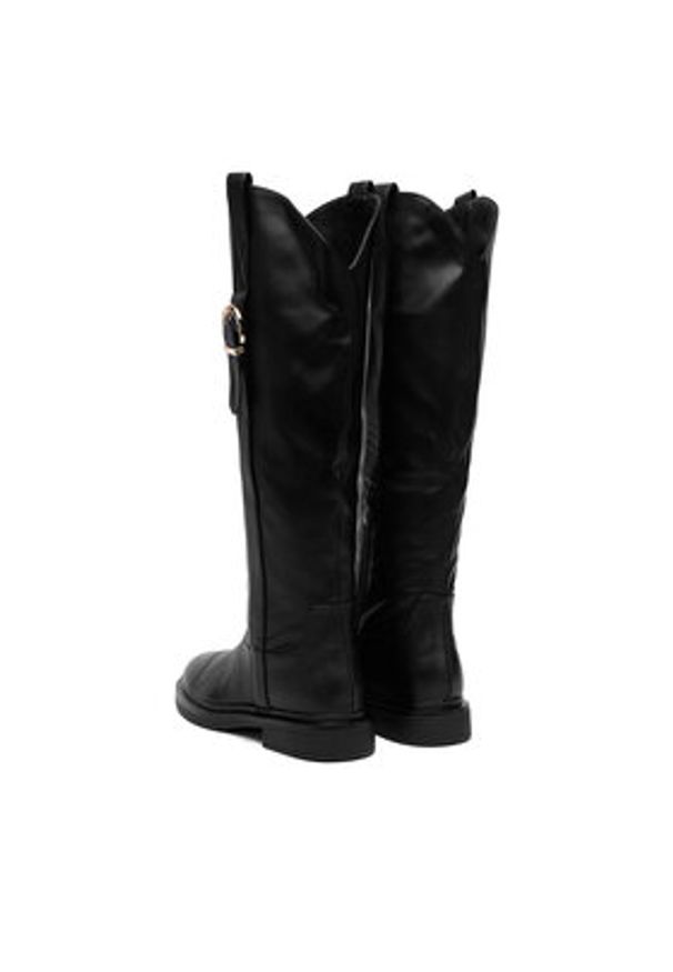 DeeZee Kozaki 13263-10 Czarny. Kolor: czarny. Materiał: materiał, syntetyk