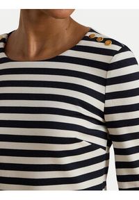 Lauren Ralph Lauren - LAUREN RALPH LAUREN Sukienka codzienna 200P03678001 Granatowy Regular Fit. Okazja: na co dzień. Kolor: niebieski. Materiał: wiskoza. Typ sukienki: proste. Styl: casual #4