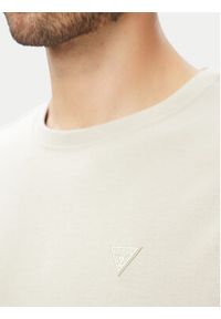 Guess T-Shirt M4YI0A KCCM1 Beżowy Regular Fit. Kolor: beżowy. Materiał: bawełna #3