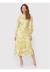 Ted Baker Sukienka koktajlowa Saraiy 261810 Żółty Regular Fit. Kolor: żółty. Materiał: wiskoza. Styl: wizytowy #5