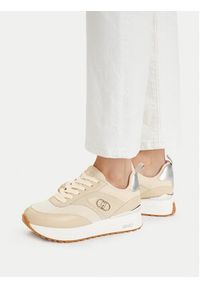 Liu Jo Sneakersy Wonder 97 Bis BA6005 PX806 Beżowy. Kolor: beżowy. Materiał: skóra #5
