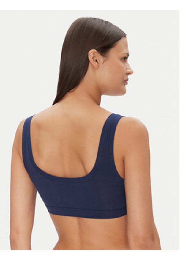 Polo Ralph Lauren Biustonosz top 4P0498 Granatowy. Kolor: niebieski. Materiał: bawełna