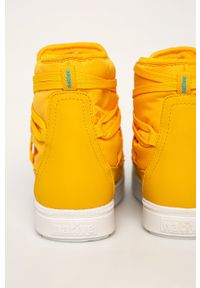 Native - Śniegowce Chamonix. Nosek buta: okrągły. Zapięcie: sznurówki. Kolor: żółty. Materiał: syntetyk, materiał, guma. Szerokość cholewki: normalna. Wysokość obcasa: bez obcasa, niski #5