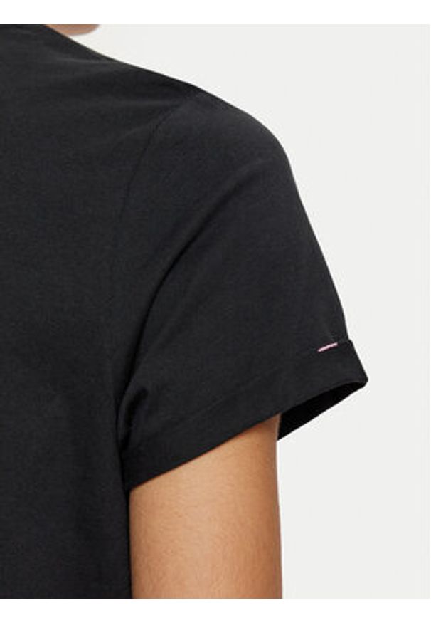 U.S. Polo Assn. T-Shirt WUP0634 Czarny Regular Fit. Typ kołnierza: polo. Kolor: czarny. Materiał: bawełna