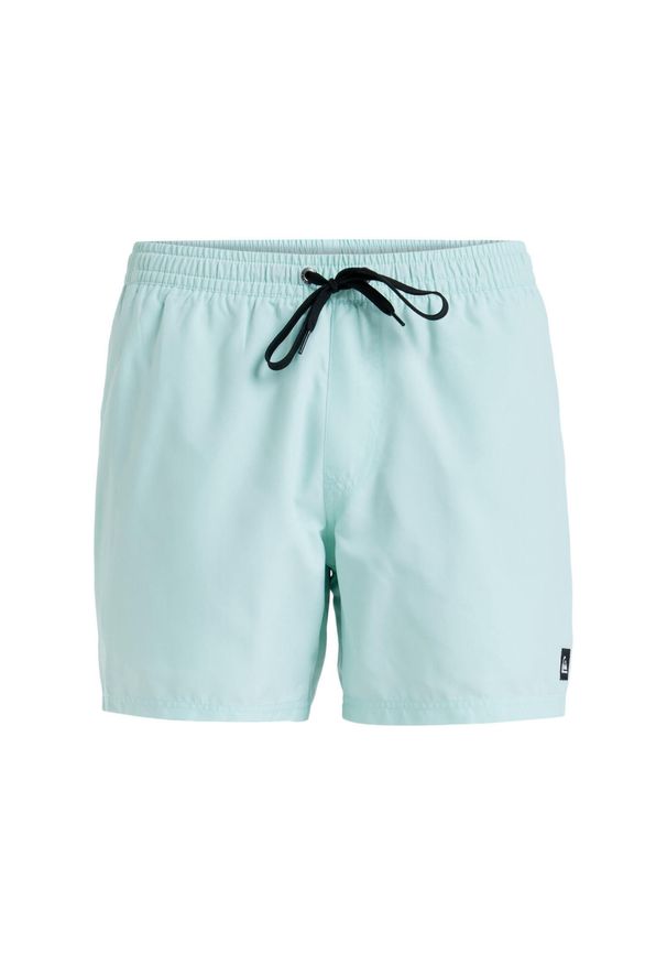 Quiksilver - Szorty kąpielowe dla Mężczyzn EVERYDAY SOLID VOLLEY 15". Kolor: zielony. Materiał: poliester, materiał. Styl: sportowy