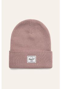 Herschel - Czapka 1065-U Elmer Beanie. Kolor: różowy