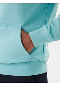 TOMMY HILFIGER - Tommy Hilfiger Bluza Essential MW0MW37235 Turkusowy Regular Fit. Kolor: turkusowy. Materiał: bawełna #4