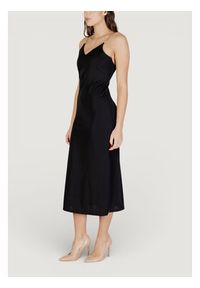 Morgan Sukienka koktajlowa 261-RYAN Czarny Regular Fit. Kolor: czarny. Materiał: syntetyk. Styl: wizytowy #2