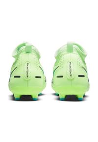 Buty piłkarskie Nike Phantom Gt Academy Df Mg Jr CW6694-303 wielokolorowe zielone. Nosek buta: otwarty. Kolor: wielokolorowy. Materiał: syntetyk, skóra. Szerokość cholewki: normalna. Sezon: lato. Sport: piłka nożna #3