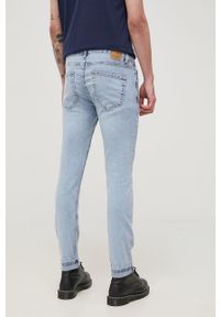 Only & Sons jeansy Wrap męskie. Kolor: niebieski #3