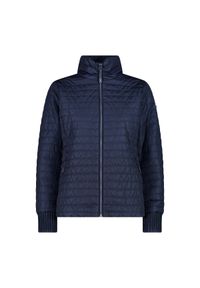 Damska kurtka puchowa CMP. Kolor: niebieski. Materiał: puch. Sport: turystyka piesza #1