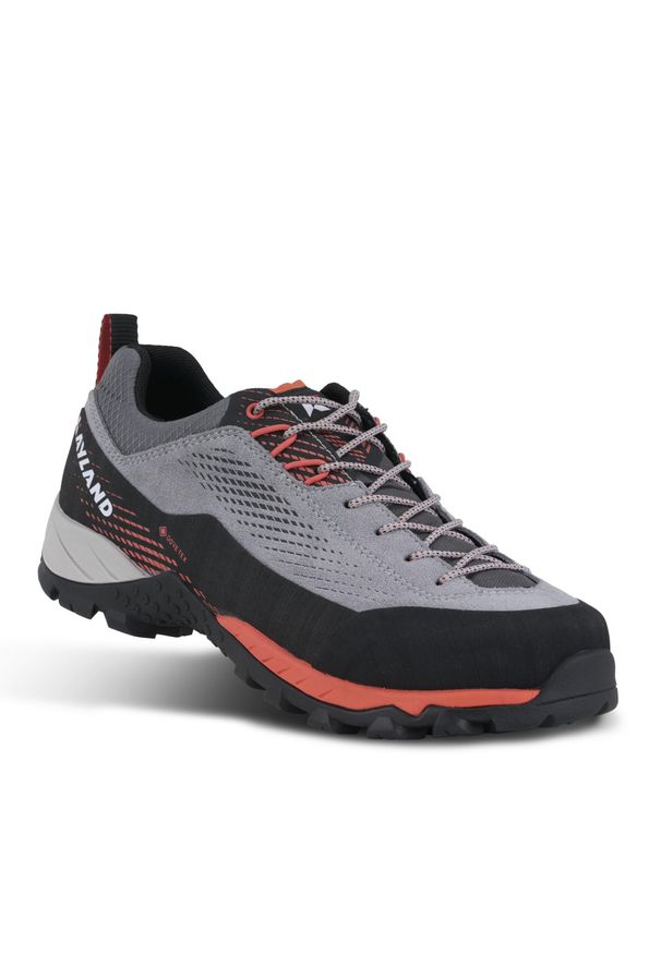 Damskie buty turystyczne Kayland Miura GTX. Kolor: szary, czarny, wielokolorowy, pomarańczowy. Styl: sportowy