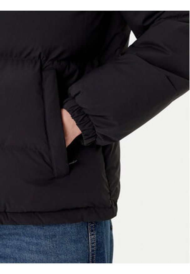 Guess Jeans Kurtka zimowa W4BL21 WGII2 Czarny Regular Fit. Kolor: czarny. Materiał: syntetyk. Sezon: zima