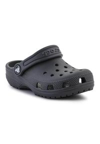 Buty do chodzenia niemowlęce Crocs Classic Clog. Kolor: czarny. Materiał: syntetyk, materiał