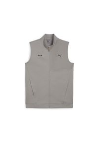 Kamizelka Puma Desert Road Gilet, Mężczyźni. Kolor: szary. Materiał: materiał, bawełna