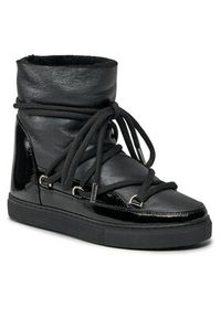 Inuikii Śniegowce Gloss Wedge 75203-007 Czarny. Kolor: czarny. Materiał: skóra #3