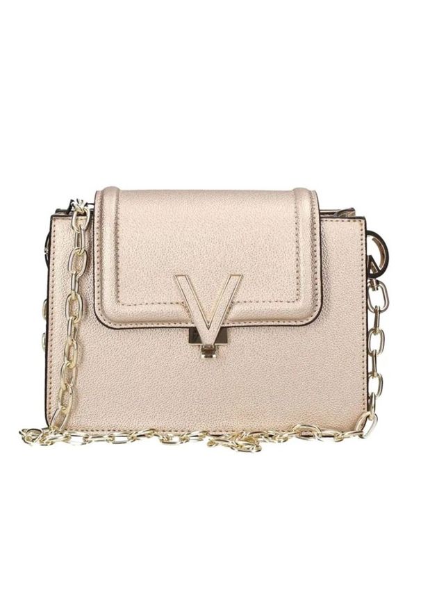 Valentino by Mario Valentino - VALENTINO Złota torebka Queens. Kolor: złoty