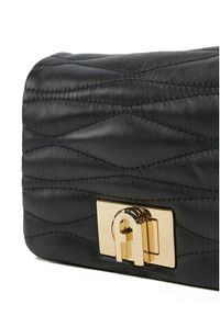 Furla Torebka 1927 Mini Soft WE00735 BX3221 O6000 Czarny. Kolor: czarny. Materiał: skórzane