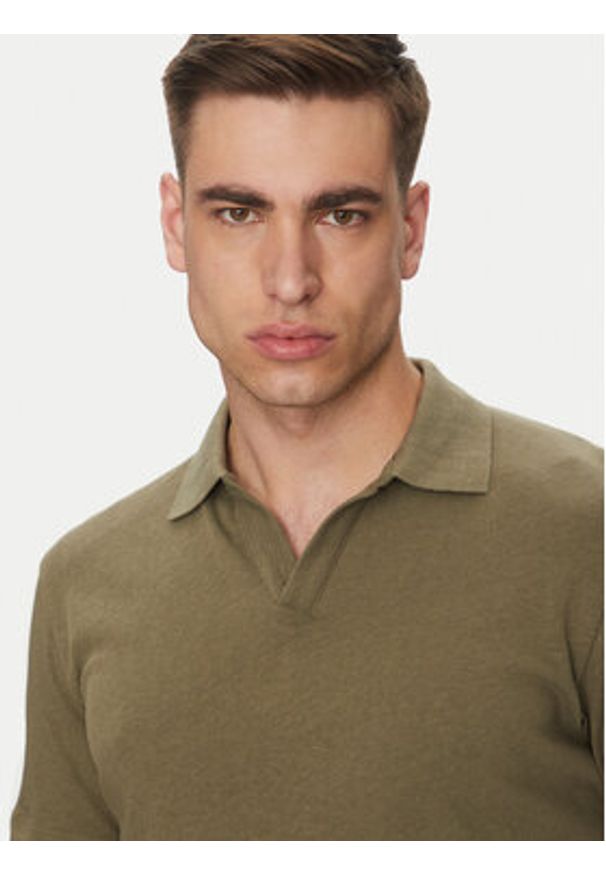 Marc O'Polo Polo M23 2091 53026 Zielony Regular Fit. Typ kołnierza: polo. Kolor: zielony. Materiał: bawełna