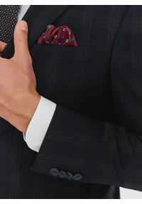 Pako Lorente - PAKO LORENTE – Męska marynarka garniturowa w odcieniu granatowym. Kolor: niebieski. Materiał: poliester, wełna, lycra #2