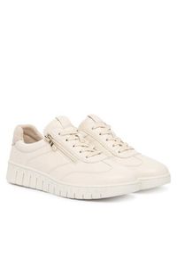 Caprice Sneakersy 9-23761-46 Beżowy. Kolor: beżowy. Materiał: skóra #7