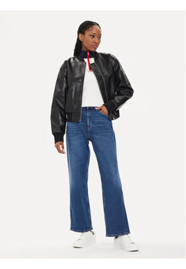 Tommy Jeans Jeansy Betsy DW0DW19251 Niebieski Straight Fit. Kolor: niebieski
