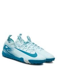 Nike Buty do piłki nożnej FQ8284 400 Błękitny. Kolor: niebieski. Materiał: skóra #8