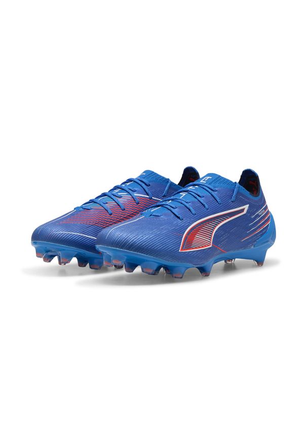 Puma - Buty piłkarskie unisex ULTRA 6 ULTIMATE FG PUMA Ultra Blue White Glowing Red. Kolor: czerwony, niebieski, wielokolorowy, biały. Sport: piłka nożna
