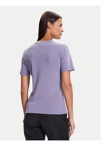 TOMMY HILFIGER - Tommy Hilfiger T-Shirt New Cody WW0WW40587 Fioletowy Slim Fit. Kolor: fioletowy. Materiał: bawełna #4