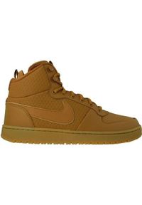 Buty do chodzenia męskie Nike Court Borough Mid Winter. Wysokość cholewki: za kostkę. Zapięcie: sznurówki. Kolor: wielokolorowy, brązowy. Materiał: materiał, syntetyk, tkanina. Szerokość cholewki: normalna. Model: Nike Court. Sport: turystyka piesza #1