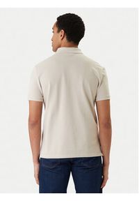 Calvin Klein Jeans Polo LV040EM269 Beżowy Regular Fit. Typ kołnierza: polo. Kolor: beżowy. Materiał: bawełna #2