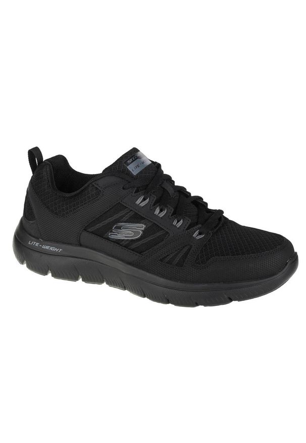 skechers - Buty sportowe Sneakersy męskie, Skechers Summits New World. Kolor: czarny. Sport: turystyka piesza