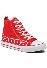 Buty do chodzenia męskie Kappa 2433212010. Zapięcie: sznurówki. Kolor: czerwony. Materiał: guma, materiał, tkanina. Szerokość cholewki: normalna. Sport: turystyka piesza