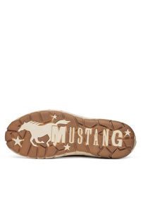 Mustang Sneakersy 4160-302 Brązowy. Kolor: brązowy. Materiał: skóra #7