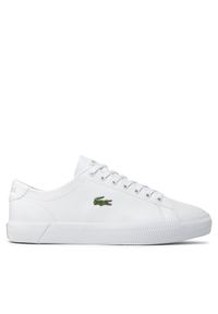 Lacoste Sneakersy Gripshot Bl21 1 Cma 7-41CMA001421G Biały. Kolor: biały. Materiał: skóra