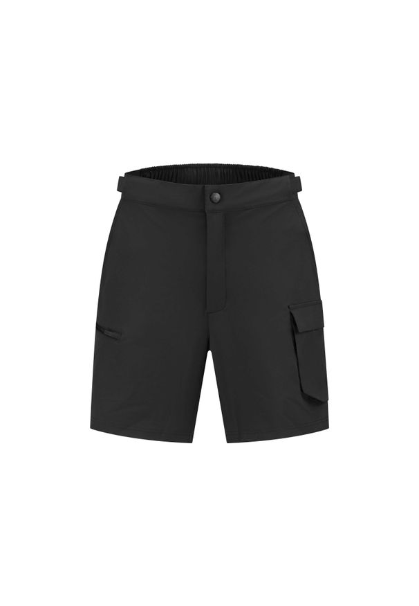 ROGELLI - Spodenki rowerowe męskie Rogelli Buccino II. Kolor: czarny. Sport: kolarstwo