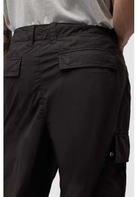 AllSaints spodnie bawełniane TALKA TROUSER kolor czarny w fasonie cargo MM058Y. Kolor: czarny. Materiał: bawełna #5