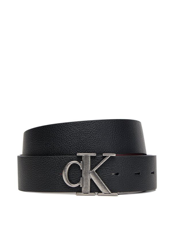 Pasek Męski Calvin Klein. Kolor: czarny