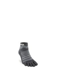 Skarpety merino Injinji Outdoor Midweight Mini-Crew Wool. Kolor: szary. Materiał: wełna. Sport: outdoor