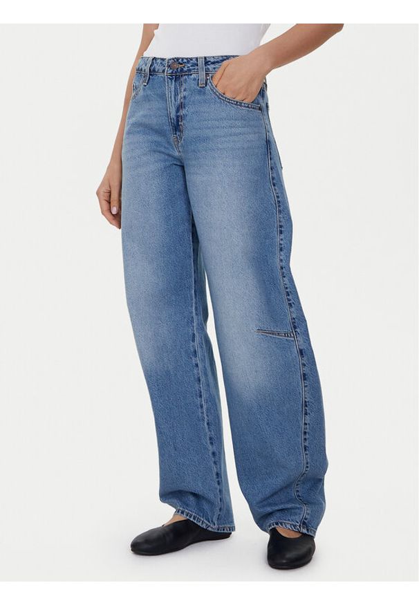 Levi's® Jeansy Dad Barrel 0039A-0002 Niebieski Baggy Fit. Kolor: niebieski