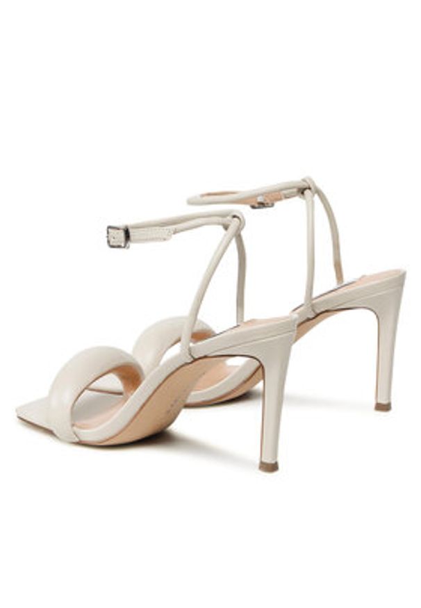 Steve Madden Sandały Entice SM11001844-02002-253 Beżowy. Kolor: beżowy. Materiał: skóra
