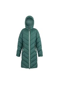 Regatta - Kurtka Ocieplana Damska Anita. Kolor: zielony. Materiał: puch. Sport: turystyka piesza #1