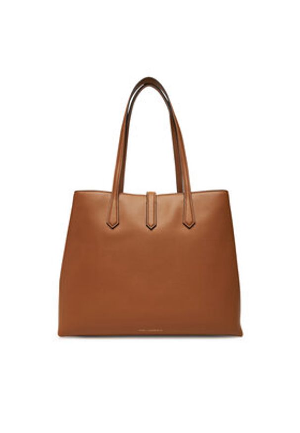 Karl Lagerfeld - KARL LAGERFELD Torebka A3W30150 Brązowy. Kolor: brązowy. Materiał: skórzane