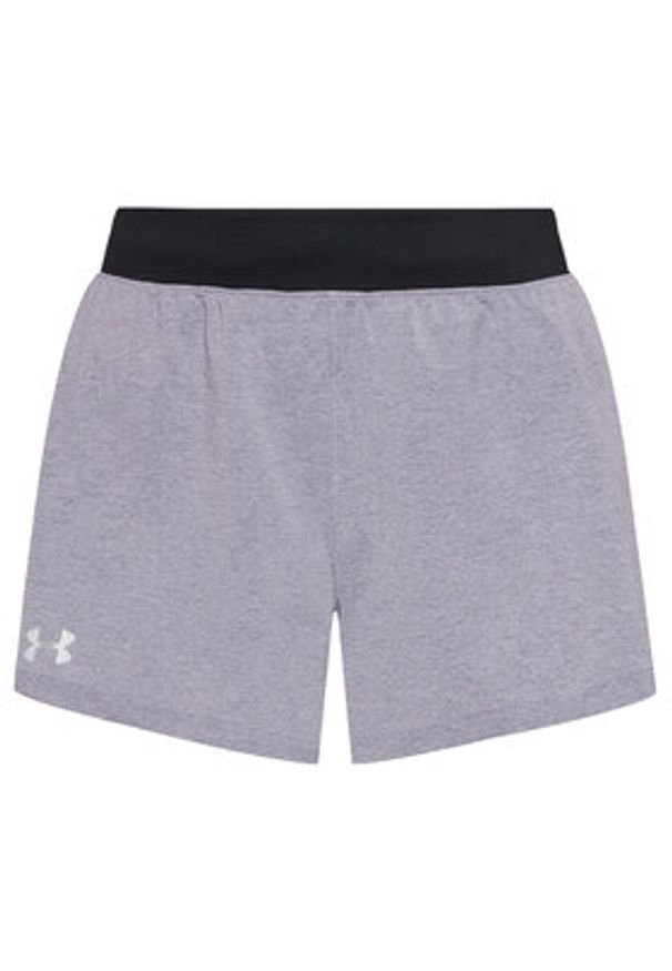 Under Armour Szorty sportowe Ua Launch SW Go Long 1342841 Szary Regular Fit. Kolor: szary. Materiał: syntetyk