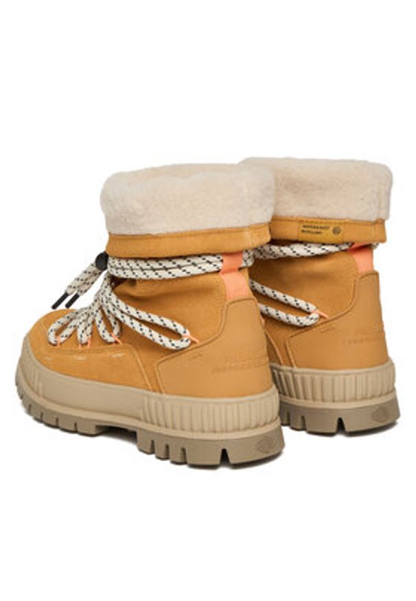 Palladium Śniegowce Pallashock Hiver 94349-621-M Brązowy. Kolor: brązowy. Materiał: skóra, zamsz